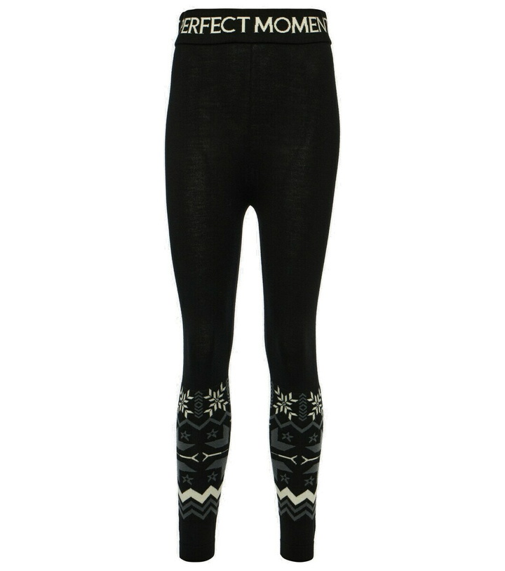 Photo: Perfect Moment Nordic intarsia wool leggings