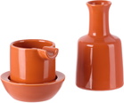 Houseplant Orange 'By Seth' Ashtray Set