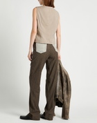Vitelli Womens Pants Khaki