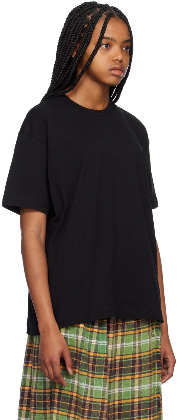 Comme des Garçons Shirt Black Crewneck T-Shirt