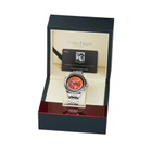 Swan & Edgar Hybrid-Steel Chronograph Quartz Orange Dial Mens Watch SE01000W2