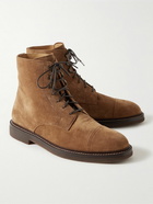 Brunello Cucinelli - Suede Boots - Brown