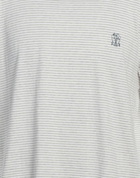 Brunello Cucinelli Mens T-shirt in Grey