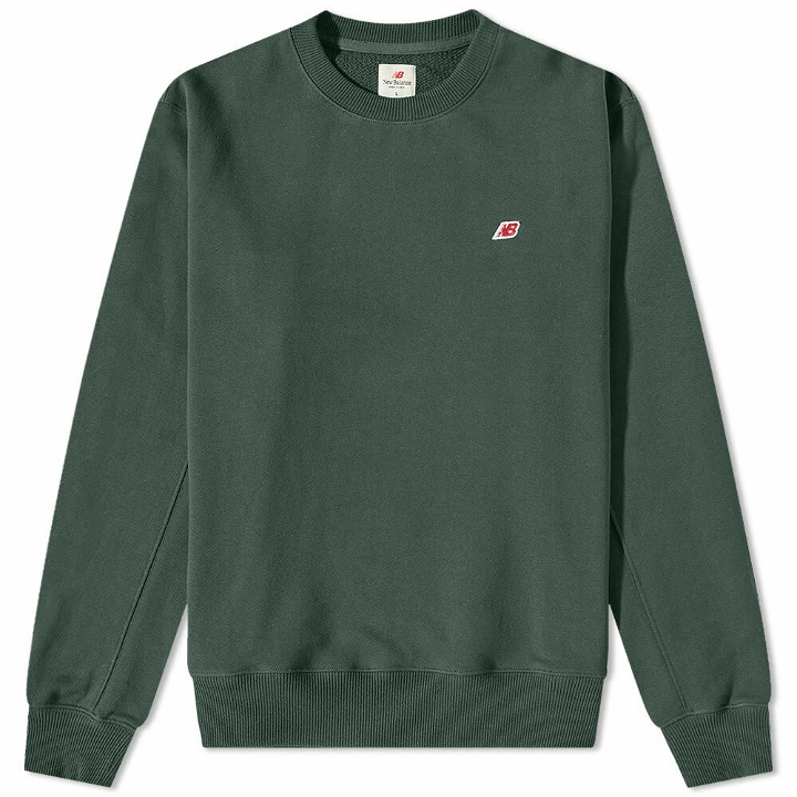 Photo: New Balance Men's Made in USA Crew Sweat in Green