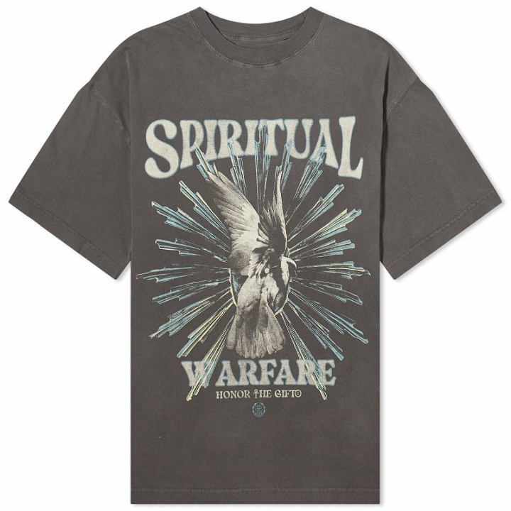 Photo: Honor the Gift Men's Spiritual Conflict T-Shirt in Black