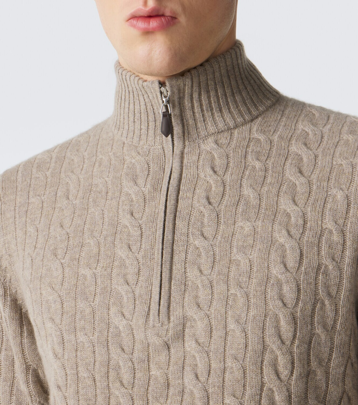 Arch4 Thames cable-knit cashmere sweater