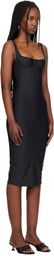 SKIMS Black 'SKIMS Body' Midi Dress