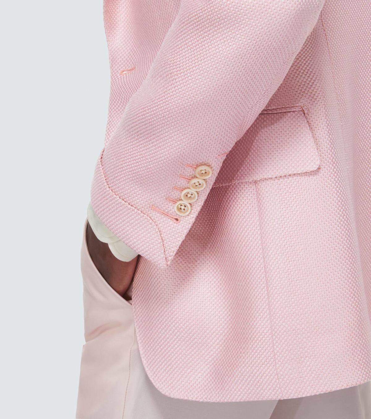 Tom Ford Atticus silk and wool blazer TOM FORD display picture 1