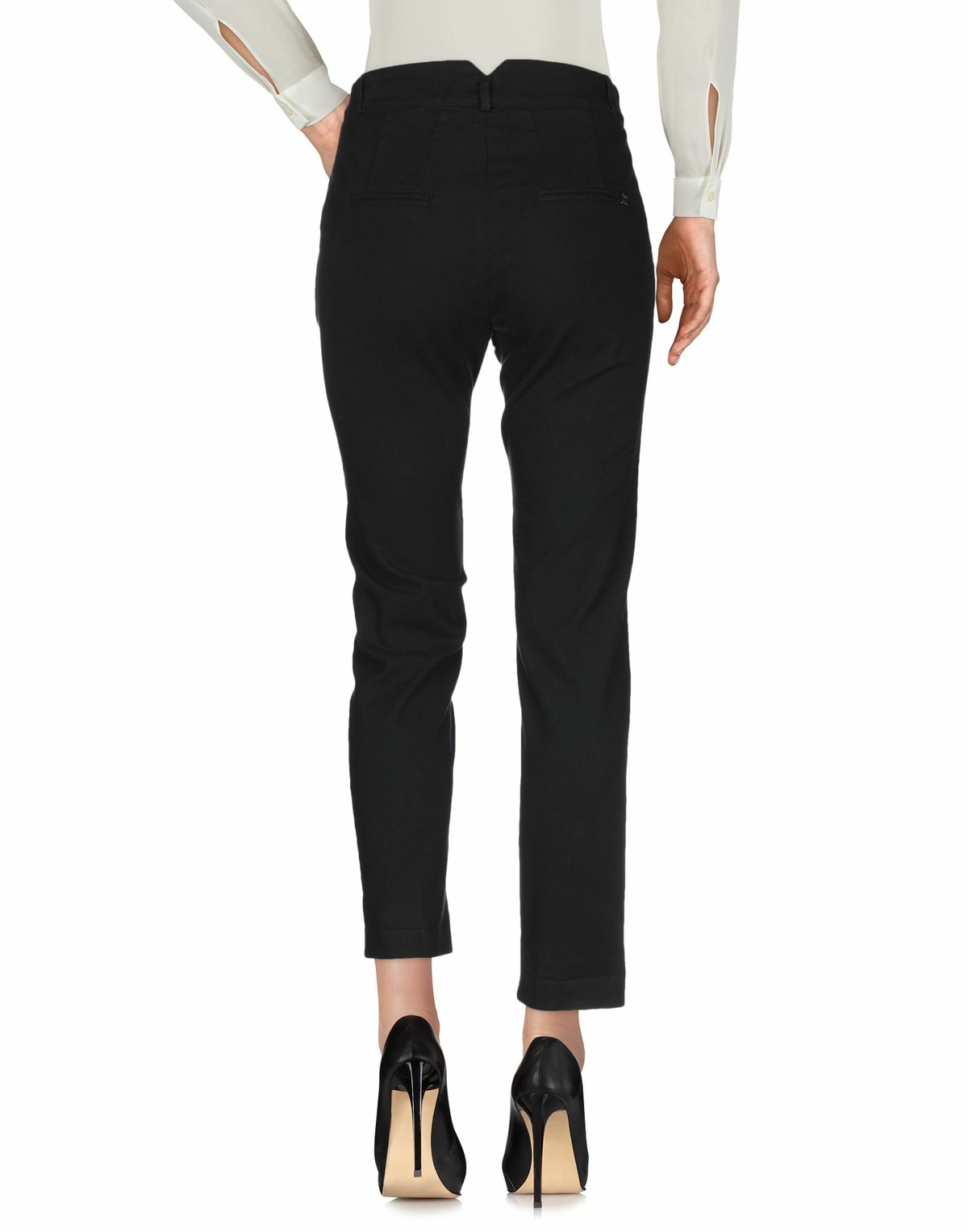 Manila Grace Womens Pants in Black