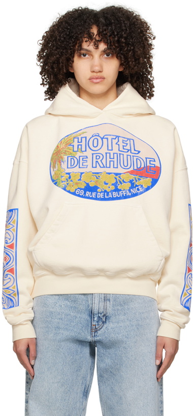 Photo: Rhude Off-White Hotel Hoodie