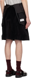 Maison Margiela Black Multi-Wear Shorts