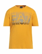 Ea7 Mens T-shirt Marigold