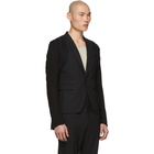 Rick Owens Black Hustler Blazer