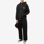 PACCBET Men's Sun Logo Popover Hoody in Black