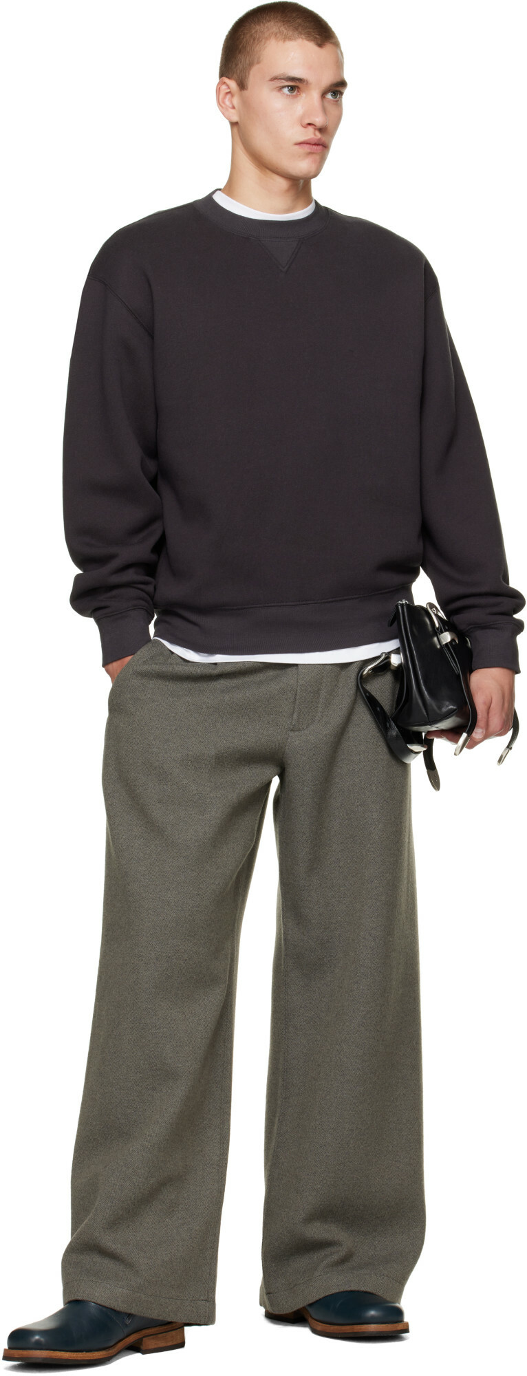 OUR LEGACY Gray Perfect Sweatshirt