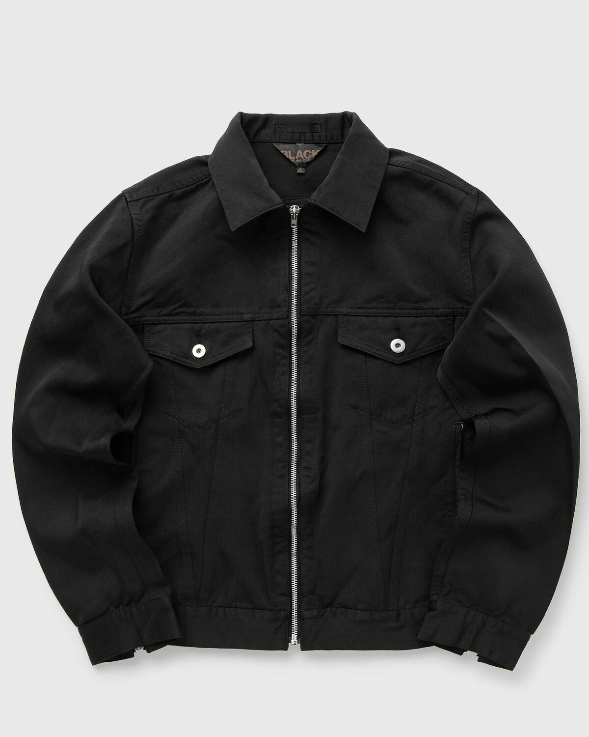 Comme Des Garçons Black Jacket Black Windbreaker Comme des