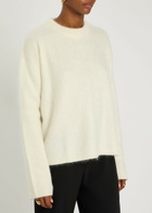 Lisa Yang Natalia Brushed Cashmere Jumper Cream
