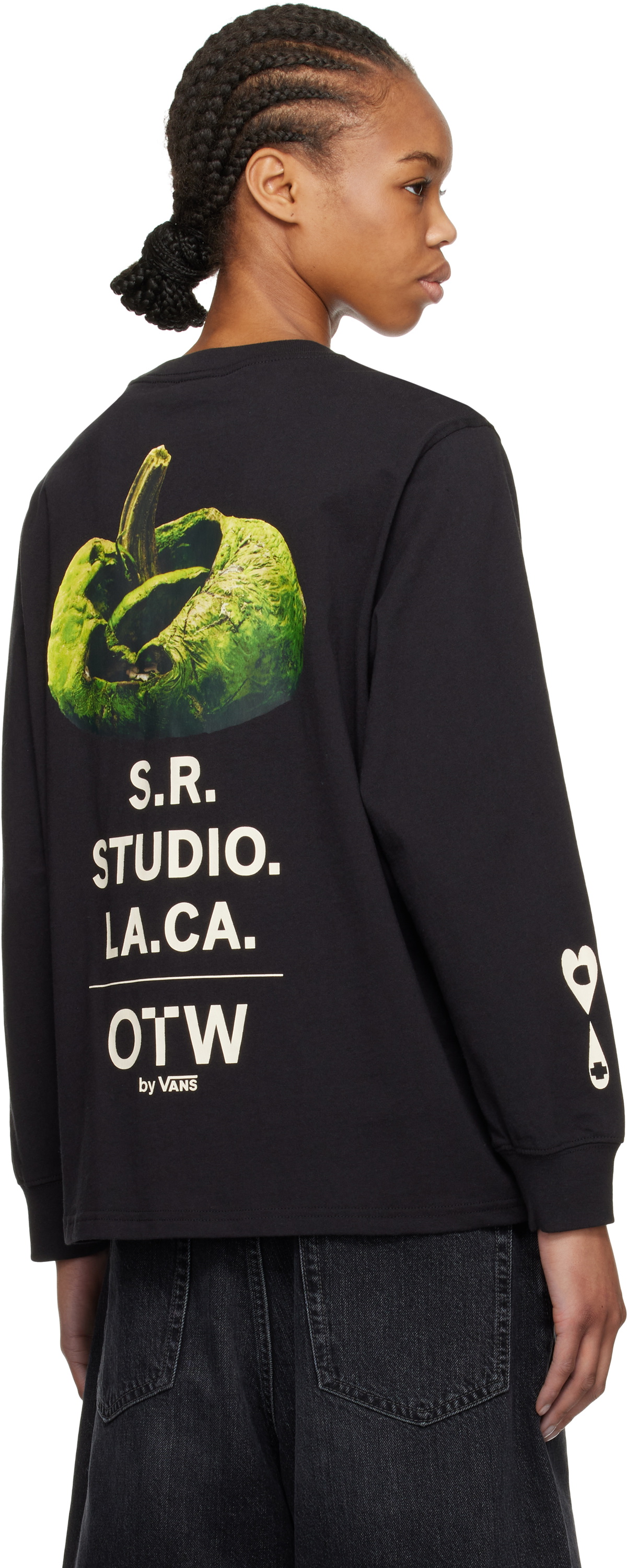 S.R. STUDIO. LA. CA. Black OTW by Vans Edition LS T-shirt