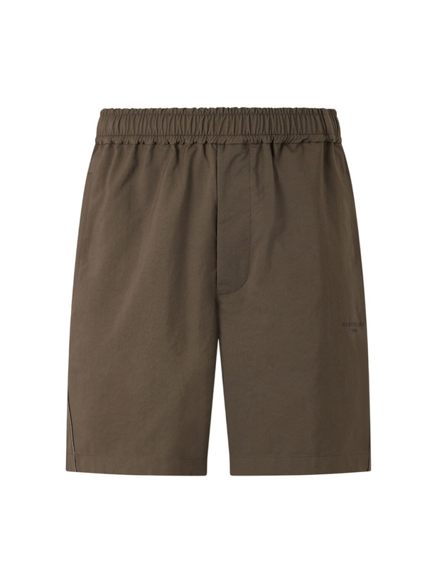 Photo: Givenchy - Straight-Leg Shell Shorts - Brown