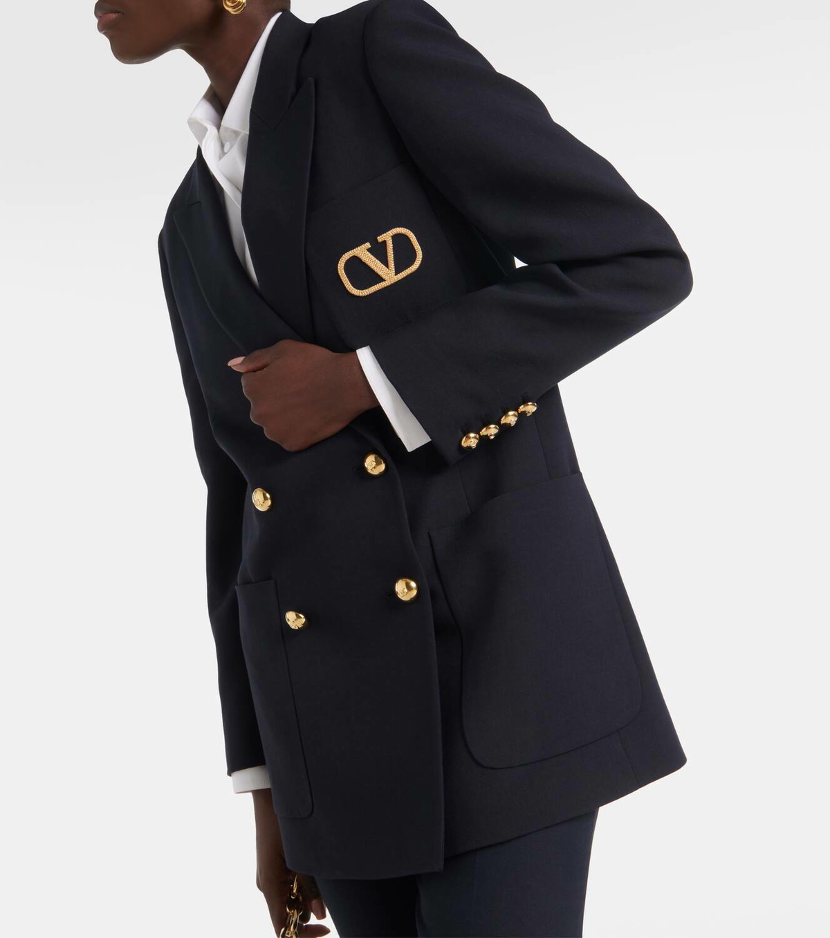 Vlogo Signature Wool Jacket