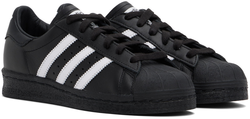 adidas Originals Black & White Superstar 82 Sneakers adidas