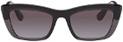 Dolce & Gabbana Gray Step Injection Sunglasses
