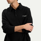 Acne Studios Men's Kluxey Light Richard Yak Polo Jumper in Black