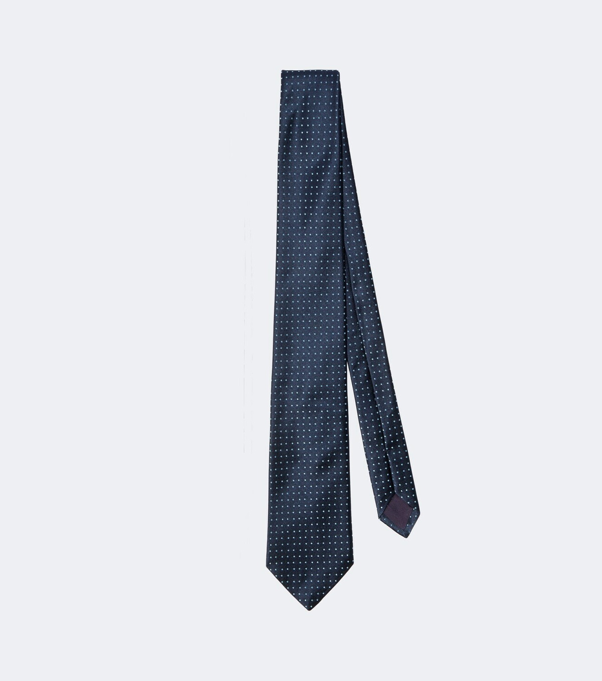 Charvet Polka-dot silk jacquard tie