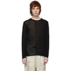 Isabel Benenato Black Knit Sweater