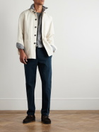 Thom Sweeney - Straight-Leg Cotton-Twill Trousers - Blue