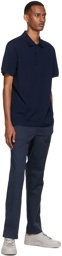 Brioni Navy Cotton Trousers