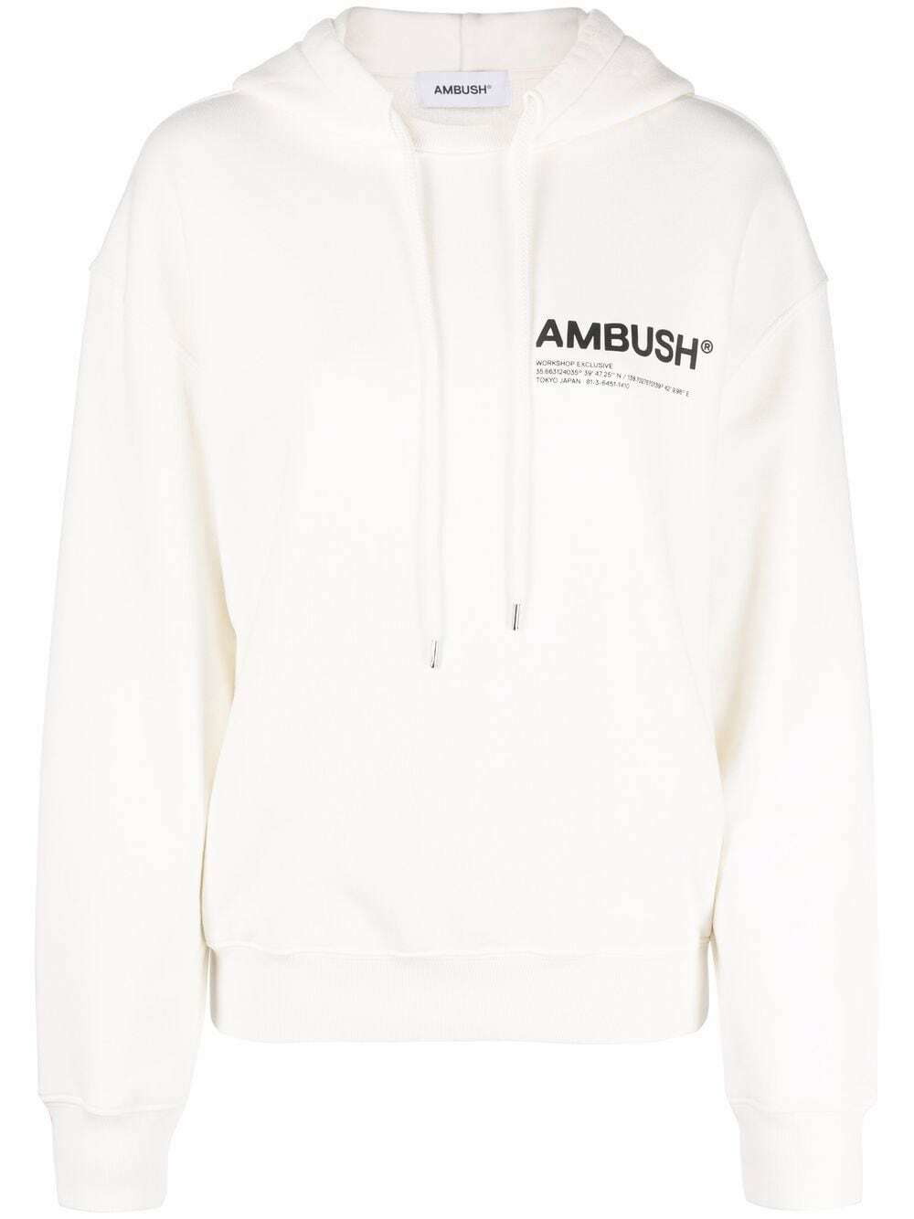 AMBUSH - Cotton Logo Hoodie Ambush