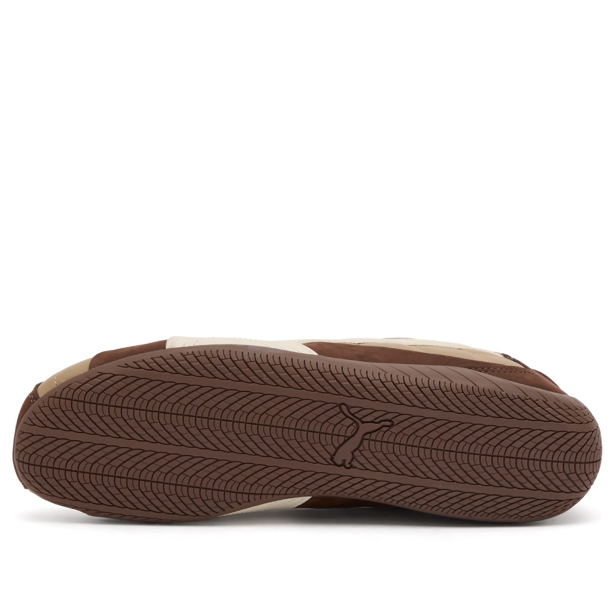 Puma Speedcat Plus Quilted Sneaker in Espresso Brown/Warm White