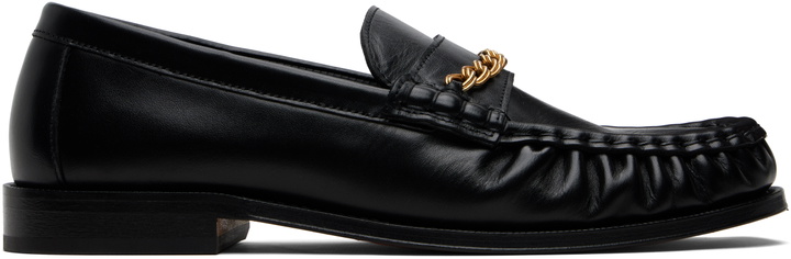 Photo: Ernest W. Baker Black Chain Loafers