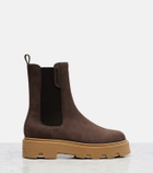 Moncler Aurea suede Chelsea boots