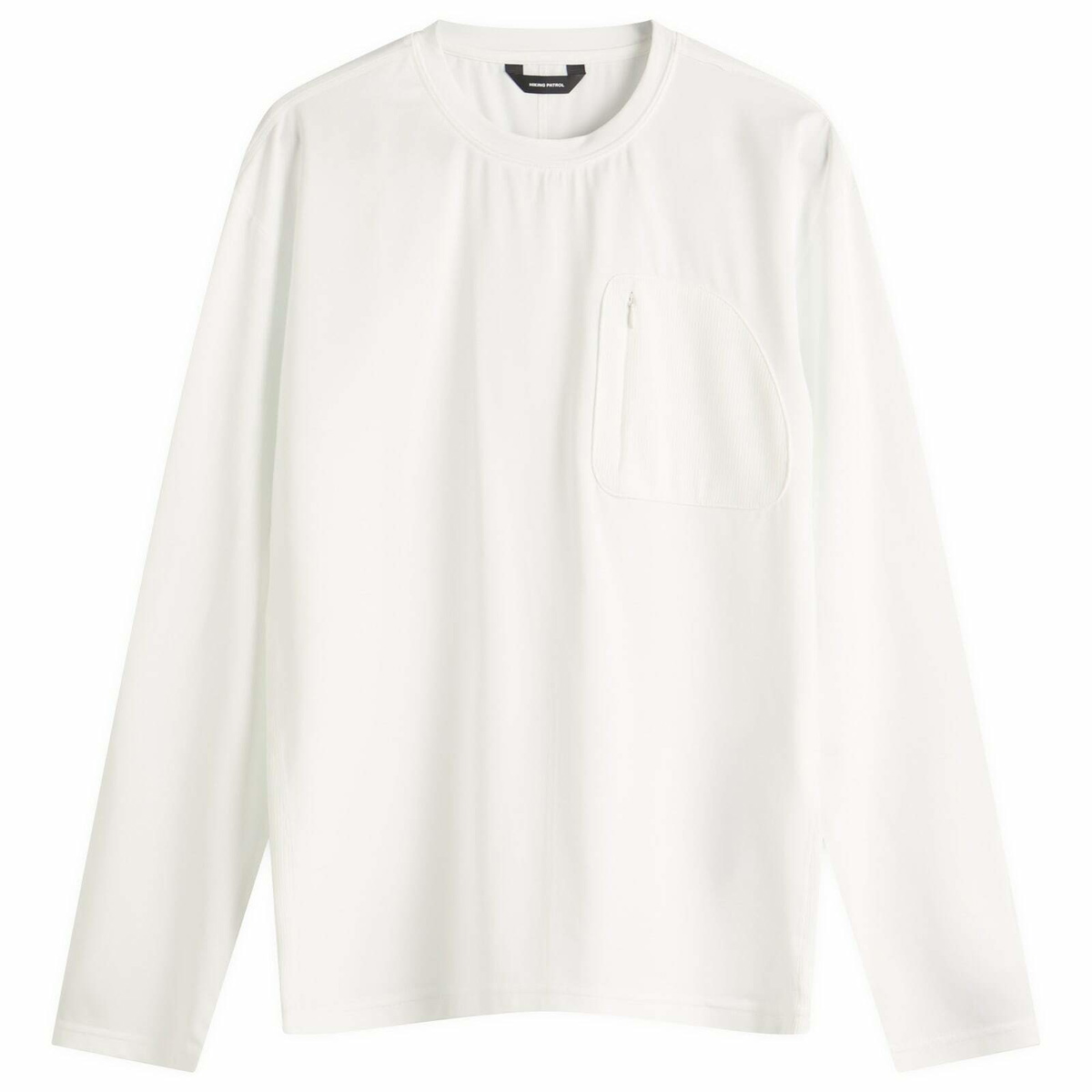 Hiking Patrol Men's Long Sleeve T-Shirt in White
