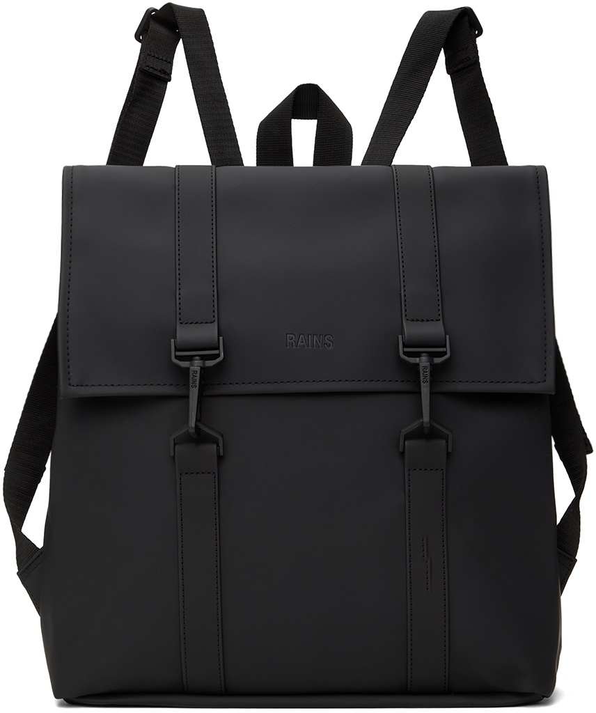 Photo: RAINS Black MSN Mini Backpack