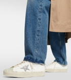Golden Goose Hi Star leather sneakers