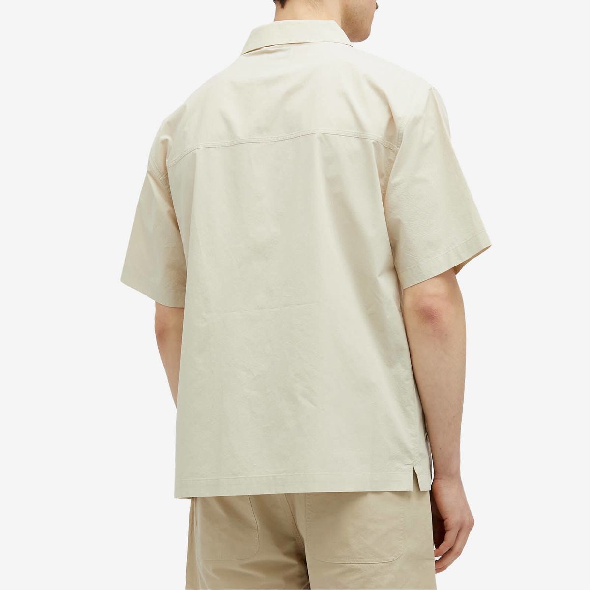 Satta Men's Camp Shirt in Ecru
