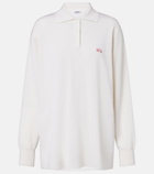 Loewe Double L cashmere blend polo sweater