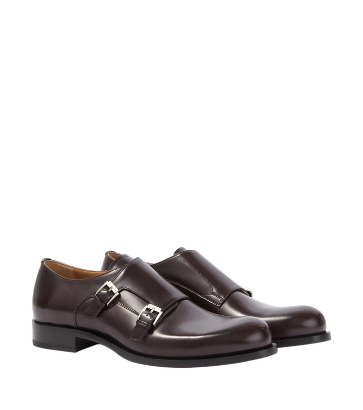 Photo: Christian Louboutin Dandydeco leather monk strap shoes
