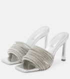 Simkhai Lena crystal-embellished mules