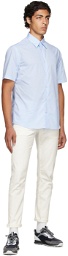 Dunhill Blue D-Series Short Sleeve Shirt