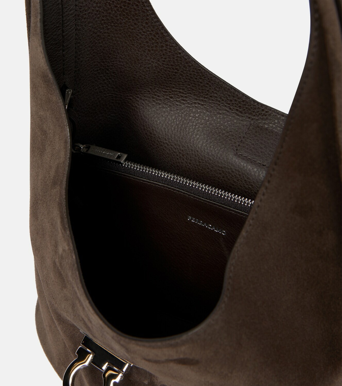 Ferragamo Suede shoulder bag Salvatore Ferragamo
