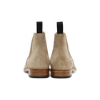 Paul Smith Beige Suede Crown Chelsea Boots