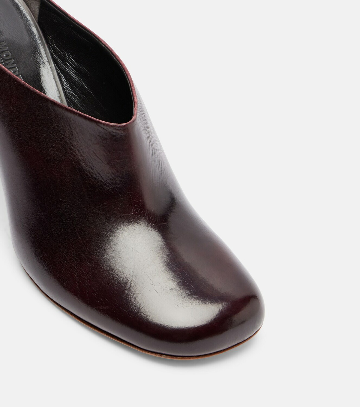 Le Monde Béryl Mica 80 leather mules