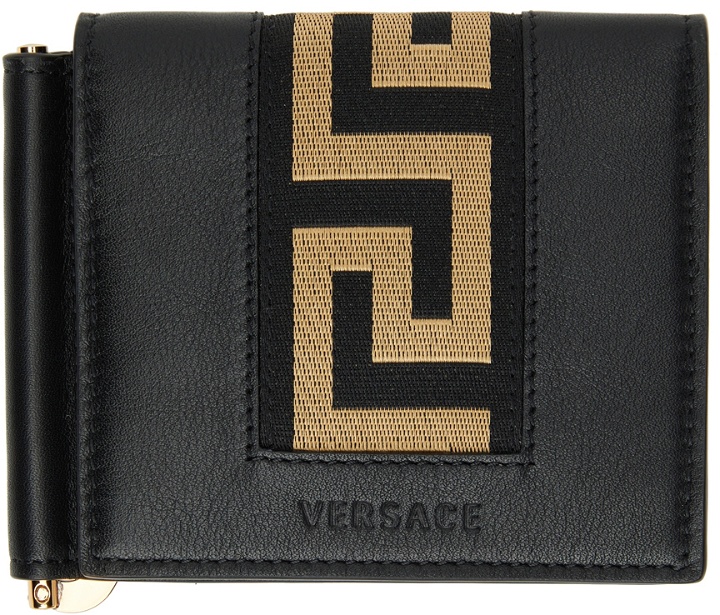 Photo: Versace Black Greca Wallet