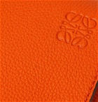 Loewe - Military Full-Grain Leather Belt Bag - Orange