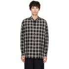 ssstein Black Cotton Oversized LS Shirt