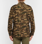 MAN 1924 - Camouflage-Print Cotton-Ripstop Field Jacket - Men - Army green